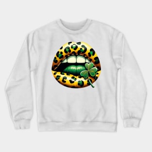 St Patrick Lips Crewneck Sweatshirt